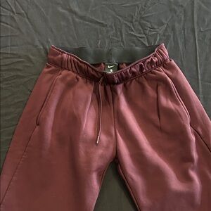 Nike Burgundy Sweatpants